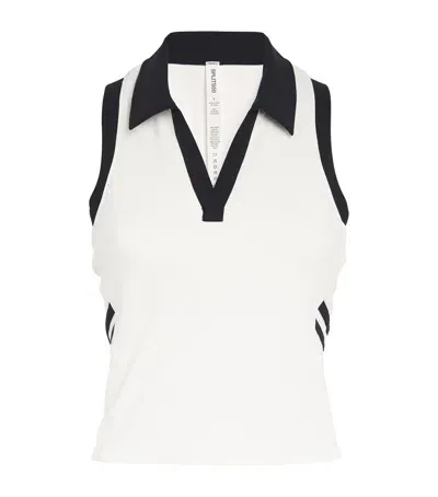 Splits 59 Austin Airweight Polo Top In White