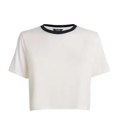 Splits 59 Cropped Djuna T-shirt In White