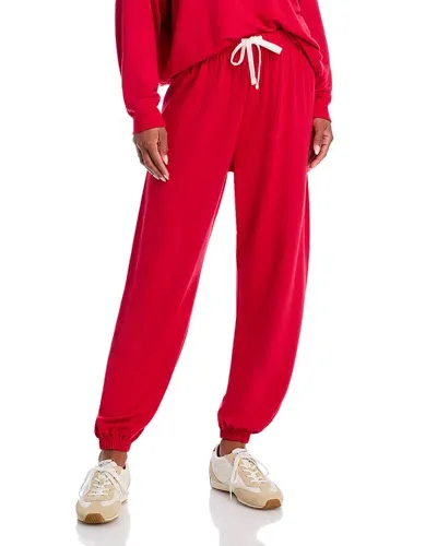 Splits59 Andie Drawstring Sweatpants In Pirate Red