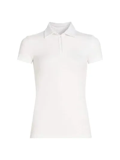 Splits59 Talia Rib Polo In White