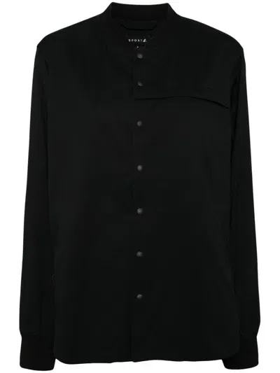 Sport B. By Agnès B. Baseball-collar Jacket In Black