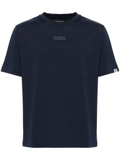 Sport B. By Agnès B. Logo-patched T-shirt In Blue