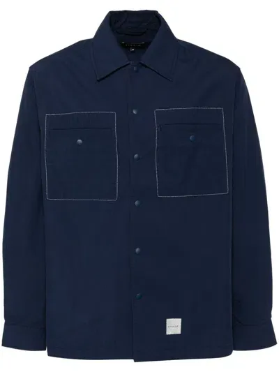 Sport B. By Agnès B. Logo-print Shirt In Blue