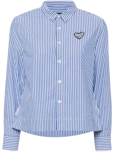 Sport B. By Agnès B. Striped Shirt In Blue