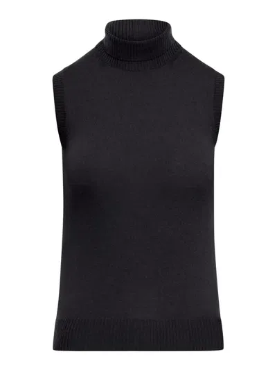 Sportmax Ardenza Turtle Neck Sweater In Black