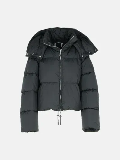 Sportmax 'beira' Black Polyester Down Jacket