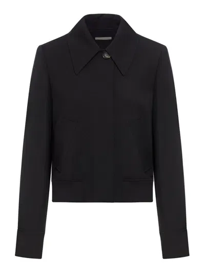 Sportmax Button Detailed Long In Black