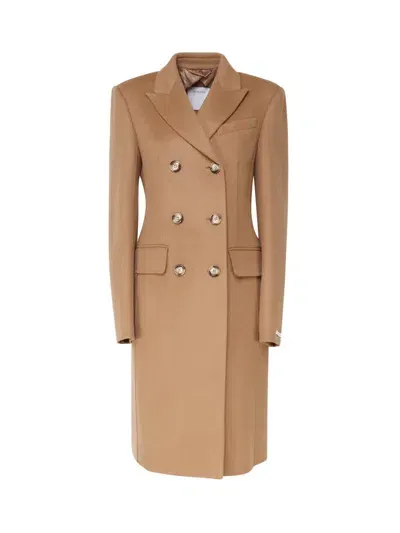 Sportmax Coats In Orange