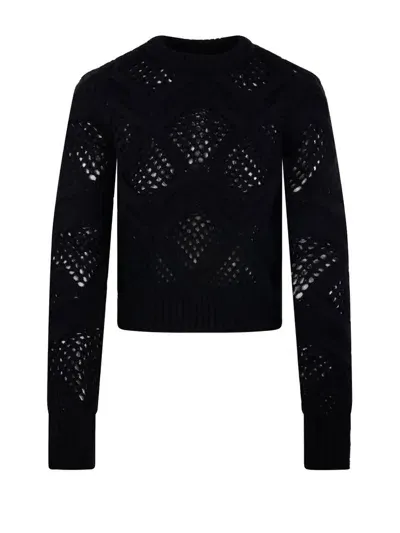 Sportmax Crewneck Long In Black