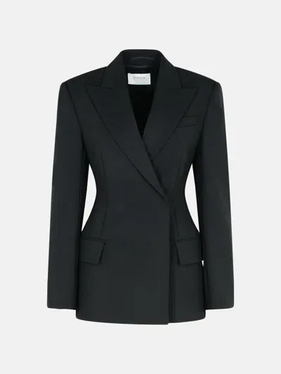 Sportmax 'danzica' Black Virgin Wool Balzer