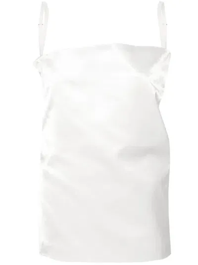 Sportmax Fashion Cotton Top In White