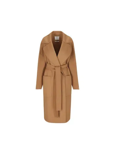 Sportmax Max Mara  Coats In Brown