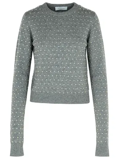 Sportmax Sierra Grey Cashmere Blend Sweater