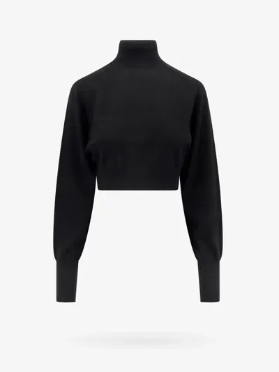 Sportmax Sweaters In Black