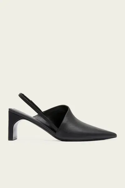 St Agni Asymmetric Heel In Black