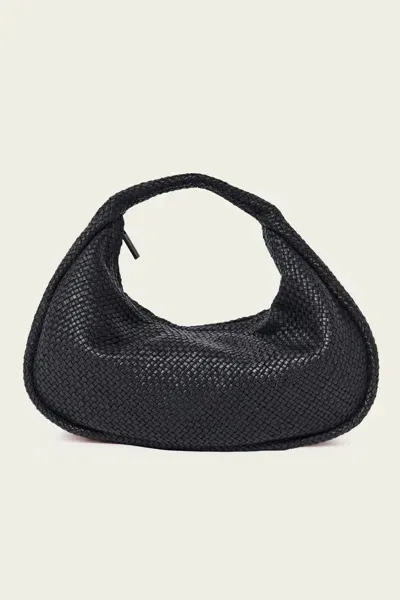 St Agni Woven Bon Bon Bag In Black