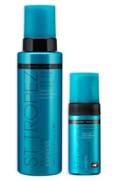 St Tropez St. Tropez Self Tan Express Bronzing Mousse Home & Away Set (nordstrom Exclusive) $128 Value In No Color