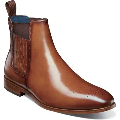 Stacy Adams Bradley Chelsea Boot In Tan