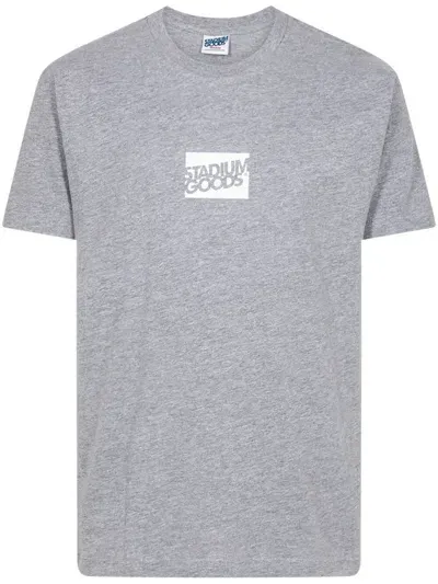 Stadium Goods Boxed Tilt Logo "heather Grey" T-shirt