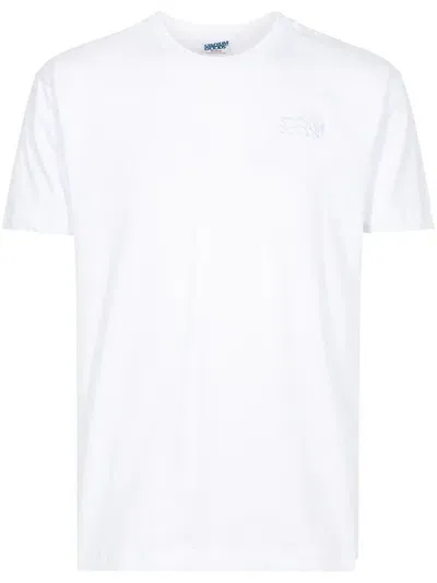 Stadium Goods Stacked "vintage White/green" Embroidered-logo T-shirt