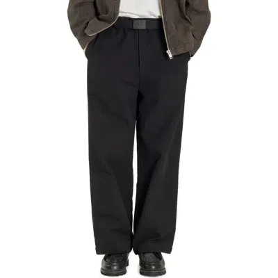 Stan Ray A Straight Leg Pants In Black Twill