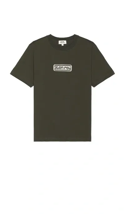 Stan Ray Moto Emb Tee In Black