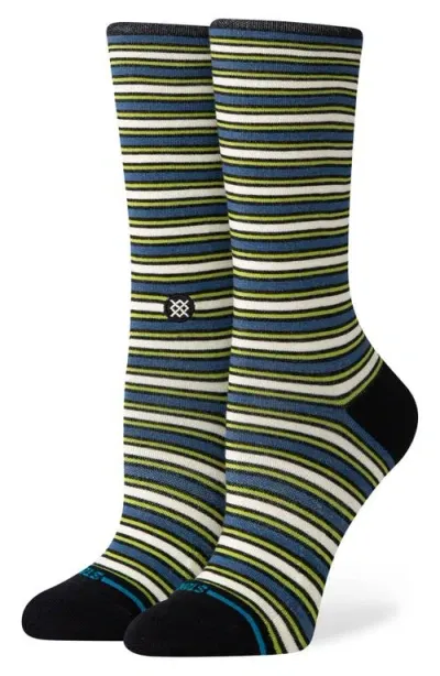 Stance Fate Crew Socks In Black