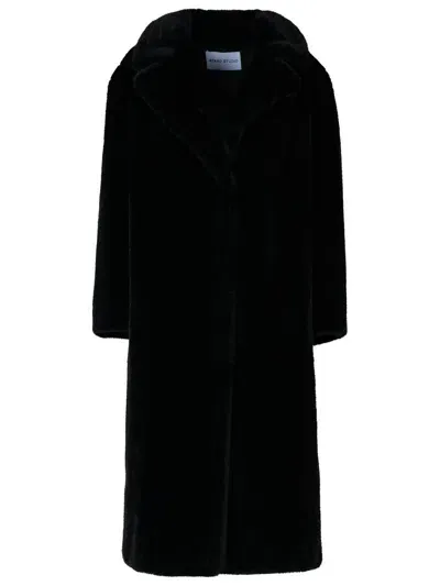 Stand Studio Maria Long Coat In Black