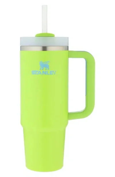 Stanley The Quencher H2.0 Flowstate™ 30-ounce Tumbler In Bright Lime