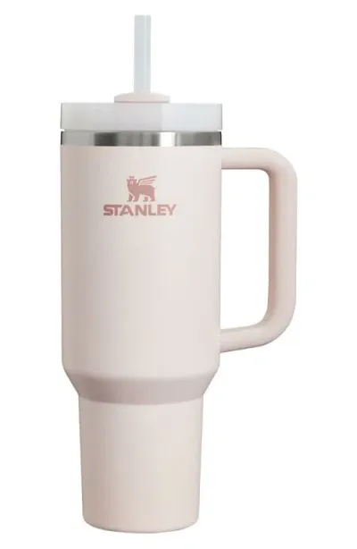 Stanley The Quencher H2.0 Flowstate™ 40-ounce Tumbler In Rose Quartz 2.0