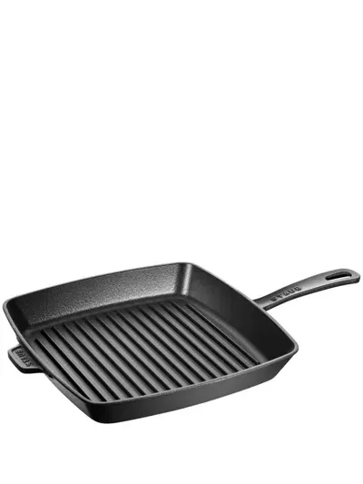 Staub Cast Iron Grill Pan 30x30cm In Black