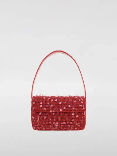 Staud Tommy Handbag In Red