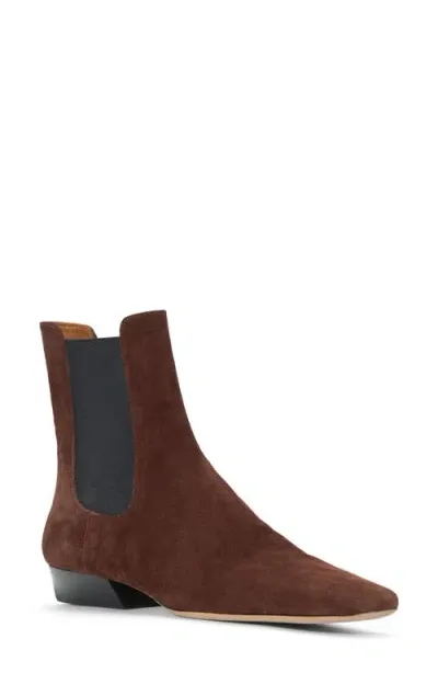 Staud Wally Chelsea Boot In Mahogany