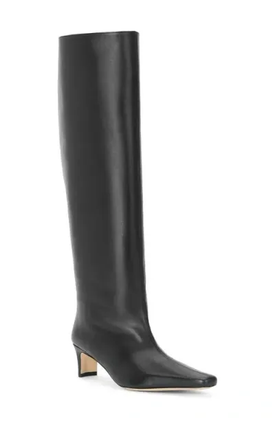 Staud Wally Knee High Boot In Black