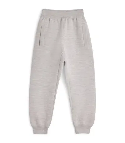 Stefano Ricci Kids' Alpha Cashmere Sweatpants In Grey