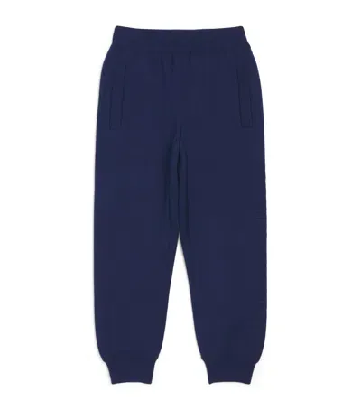 Stefano Ricci Kids' Cashmere Knitted Sweatpants In Navy