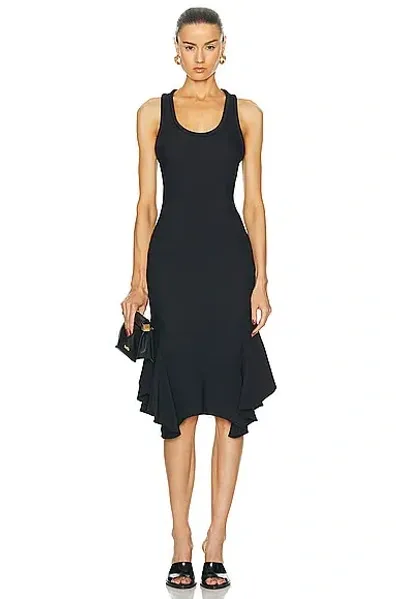 Stella Mccartney Crinkle Dress In Black