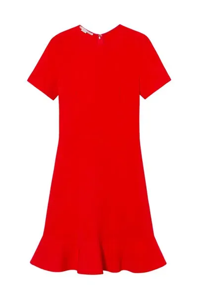 Stella Mccartney Iconic Midi-dress In Red