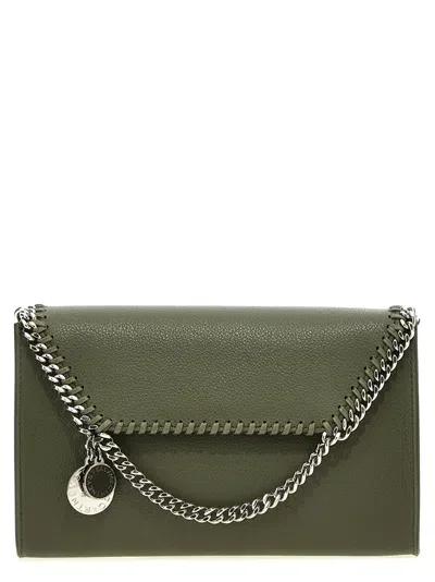 Stella Mccartney 'falabella' Crossbody Bag In Green