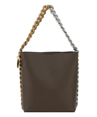 Stella Mccartney Frayme Tote Bag In Brown