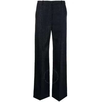 Stella Mccartney High-waist Straight Trousers In Black