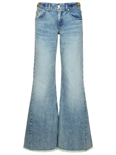 Stella Mccartney Light Blue Cotton Jeans