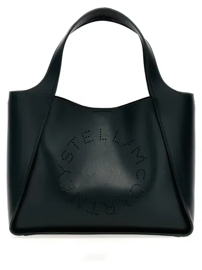 Stella Mccartney Logo Shopping Bag In Green