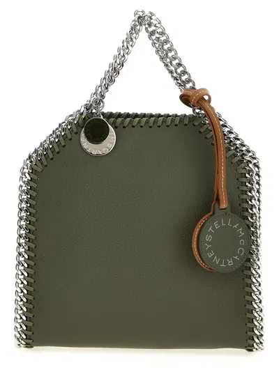 Stella Mccartney Micro Falabella Handbag In Green