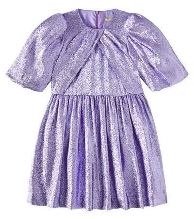 Stella Mccartney Kids' Organza Dress In Purple