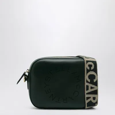 Stella Mccartney Pine Coloured Stella Logo Mini Bag In Green