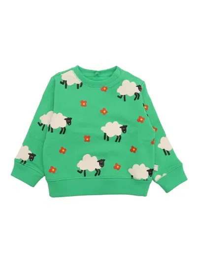 Stella Mccartney Kids' Sweatshirt In Green