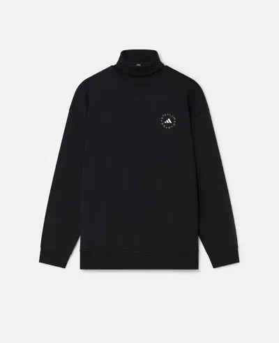 Stella Mccartney Truecasuals High-neck Sweatshirt In Black