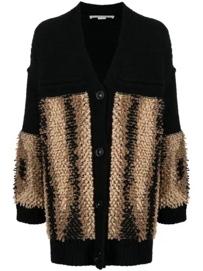 Stella Mccartney Cardigan Mit V-ausschnitt In Black