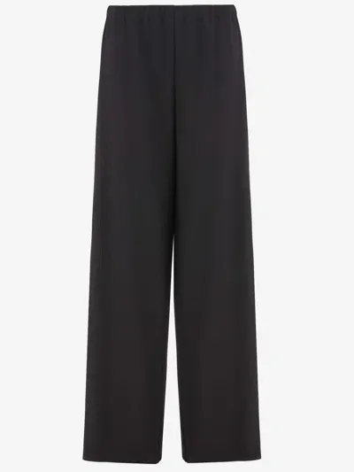 Stephan Janson Wool Pants In Black